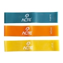 Kit Faixa Elastica Acte Sports Mini Bands T71 - Foto 1