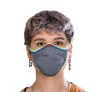 Kit Máscara Fiber: 1 Máscara + 30 Filtros + 1 Suporte Knit Sport Pride - Adulto - Foto 2