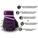 Luvas para Academia Gold Sports Air Pro com Munhequeira Gel Anti Derrapante - Foto 6