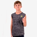 Camiseta Regata Esporte Legal Machão Plank - Infantil - Foto 3