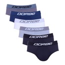 Kit 6 Cuecas Slip Plus Size Microfibra Dorbe Original - Foto 1