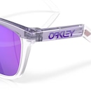 Óculos de Sol Unissex Oakley Frogskins Matte Lilac Prizm Clear 0155 - Foto 3