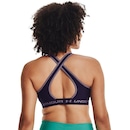 Top Fitness Under Armour Crossback Mid - Feminino - Foto 2