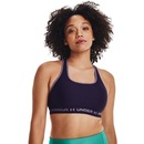 Top Fitness Under Armour Crossback Mid - Feminino - Foto 1