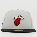 Boné Aba Reta New Era NBA Miami Heat 5950 Core  - Fechado - Adulto - Foto 2