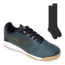 Chuteira Futsal Diadora Nazionale Elite + 1 Par De Meião - Adulto - Foto 1