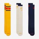 Kit de Meias Cano Longo Nike Everyday Plus com 3 Pares - Adulto - Foto 1