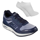 Tênis Skechers Go Walk Workout + 1 Par de Meias - Masculino - Foto 1