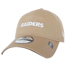 Boné Aba Curva New Era 9Twenty Las Vegas Raiders Nfl Genuine - Strapback - Adulto - Foto 1