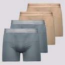 Kit de Cuecas Boxer Lupo Touch - Adulto - 4 unidades - Foto 1