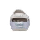 Sandália Crocs Baya Glitter Clog Silver - Unissex - Foto 7