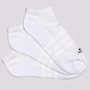 Meia adidas Spw Cano Baixo - 3 Pares - Foto 1