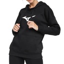Blusão com Capuz Mizuno Canguru Big Logo - Feminino - Foto 1