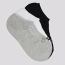 Kit de Meias Cano Invisível Olympikus Tripack com 3 Pares - Adulto - Foto 1