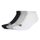 Meia adidas Cano Baixo - Unissex - 3 Pares - Foto 1