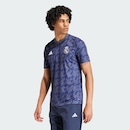 Camisa Pré-Jogo do Real Madrid adidas - Masculina - Foto 2