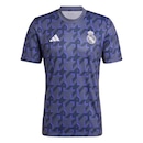 Camisa Pré-Jogo do Real Madrid adidas - Masculina - Foto 1