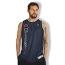 Camiseta Regata Champion Brasil Jersey Basket Script Street - Masculina - Foto 1