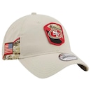 Boné Aba Curva New Era 920 San Francisco 49Ers Salute To Service - Strapback - Adulto - Foto 3