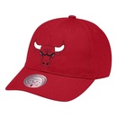 Boné Aba Curva Mitchell & Ness NBA Team Ground Chicago Bulls - Adulto - Foto 1