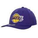 Boné Aba Curva Mitchell & Ness Nba Team Ground Los Angeles Lakers - Adulto - Foto 1
