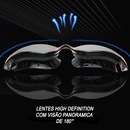 Óculos de Natação Gold Sports Shark Performance 7.0 High Definition - Adulto - Foto 3