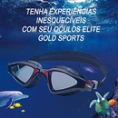 Óculos de Natação Gold Sports Shark Performance 7.0 High Definition - Adulto - Foto 8