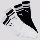 Kit Meia Cano Longo Puma Heritage - 4 Pares - Unissex - Foto 1