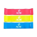 Kit 3 Bands + 3 Mini Bands com 3 Intensidades Acte - Foto 3