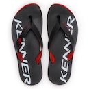 Chinelo Kenner Red High Hok Preto com Vermelho - Foto 2