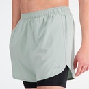 Short New Balance Accelerate 2 em 1 - Masculino - Foto 4