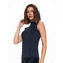 Camiseta Regata Body For Sure com Gola Alta U.V - Feminina - Foto 4