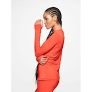 Camiseta Body For Sure Manga Longa com Gola Alta U.V - Feminina - Foto 4