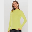 Camiseta Body For Sure Manga Longa com Gola Alta U.V - Feminina - Foto 2