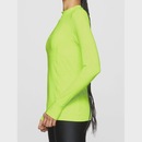 Camiseta Body For Sure Manga Longa com Gola Alta U.V - Feminina - Foto 3