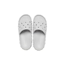 Chinelo Crocs Classic Geometric Slide V10 Atmosphere - Unissex - Foto 6