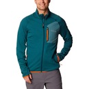 Jaqueta Columbia Triple Canyon Full Zip Verde Água Masculino - Foto 1