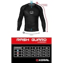 Rash Guard Koral Manga Longa Kombat - Masculino - Foto 5