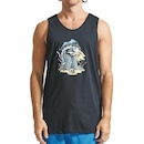 Regata Hurley Bedrock Sm24 Masculina Preto - Foto 1