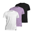 Kit 3 Camiseta Algodão Sportswear Muvin - Masculino - Foto 1