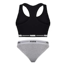 Kit Top Puma Nadador + Calcinha Biquíni - Feminino - Foto 2