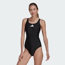 Maiô adidas Logo 3 Bars Suit Feminino - Foto 2