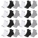 Kit Meia Cano Médio Puma Esportiva - 24 Pares - Masculino - Foto 1