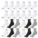 Kit Meia Cano Médio Puma Esportiva - 24 Pares - Masculino - Foto 2