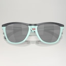 Óculos de Sol Unissex Oakley Frogskins Range Matte Carbon - Foto 6