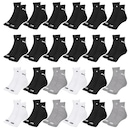 Kit Meia Cano Médio Puma Esportiva - 24 Pares - Feminino - Foto 1