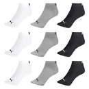 Kit Meia Sapatilha Puma Invisível - 9 Pares - Infantil - Foto 2