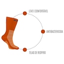 Kit de Meias Cano Médio Ert Esportiva com 2 Pares - Adulto - Foto 3