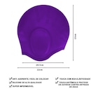 Touca de Natação Gold Sports Ergononico Ultra Confort de Silicone com Cobertura Das Orelhas - Adulto - Foto 2