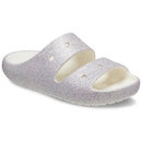 Chinelo Crocs Classic Glitter Sandal V2 K Mystic Glitter - Slide - Infantil - Foto 4